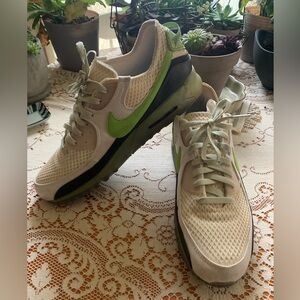 Nike Air Max 90 Terrascape sneaker in a Phantom, Vivid Green.men’s size 14